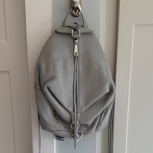 Rebecca Minkoff NWT Gray Leather Backpack